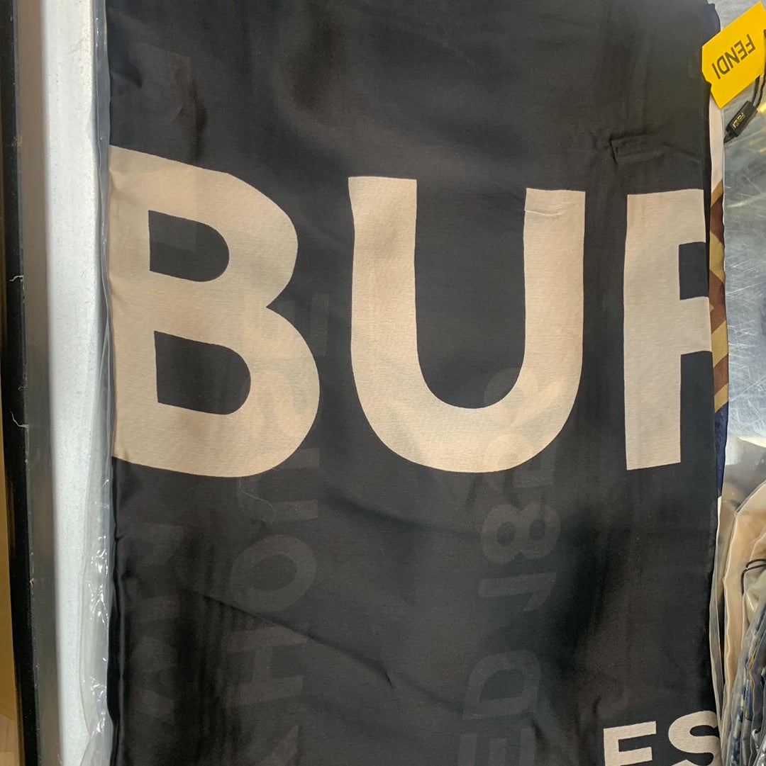 Rub Black Colour Unisex Stole 987404