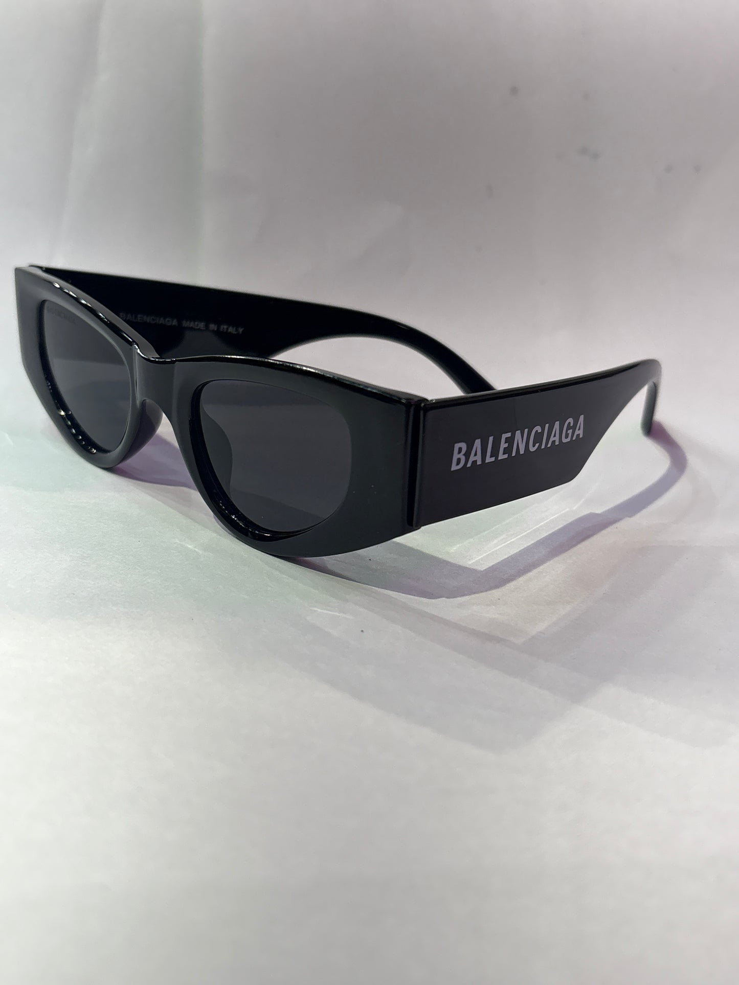 LAB Black Glossy Frame Black Shade Unisex Branded Sunglasses BB2310 47 12 145