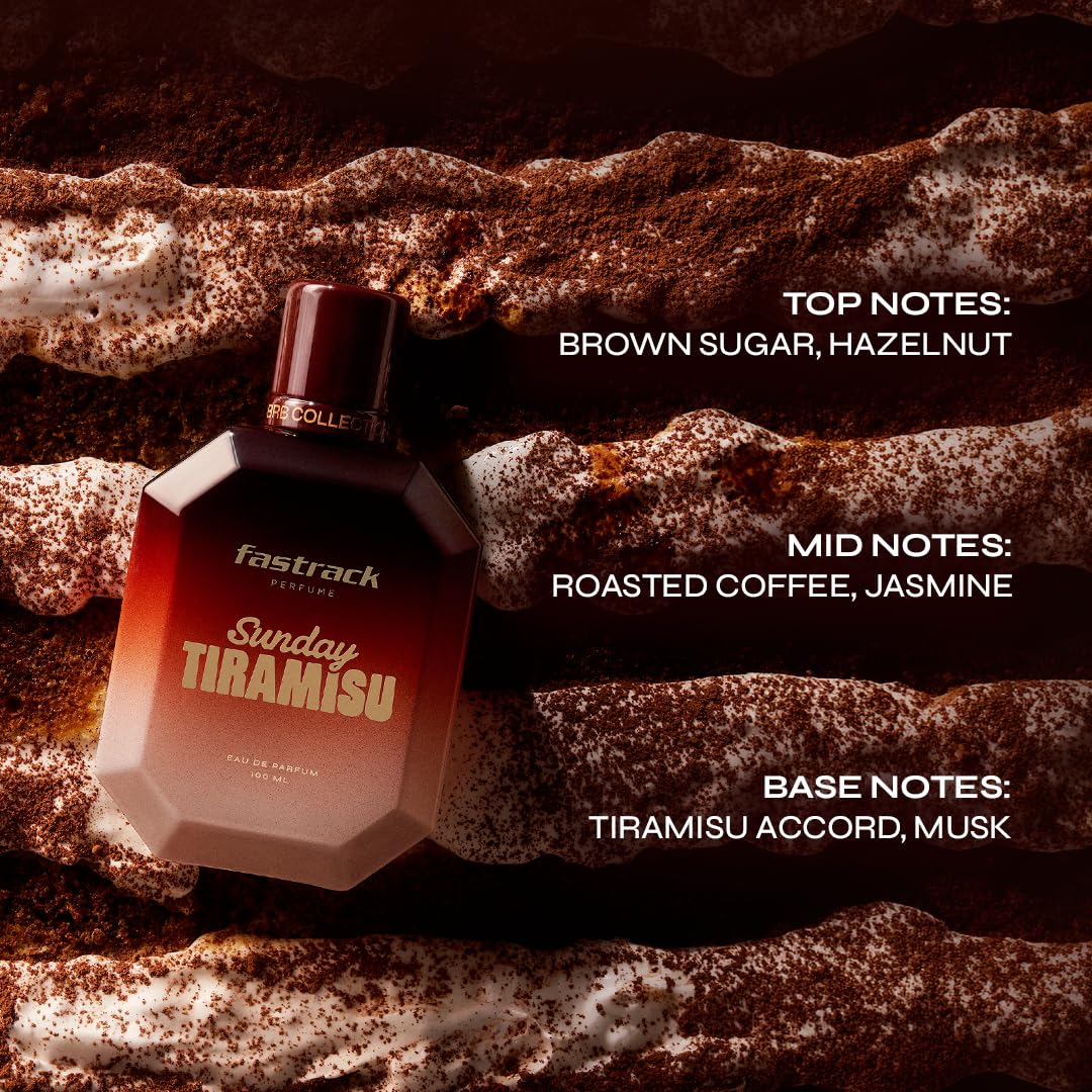Fastrack BRB Sunday Tiramisu Eau de Perfume 100Ml