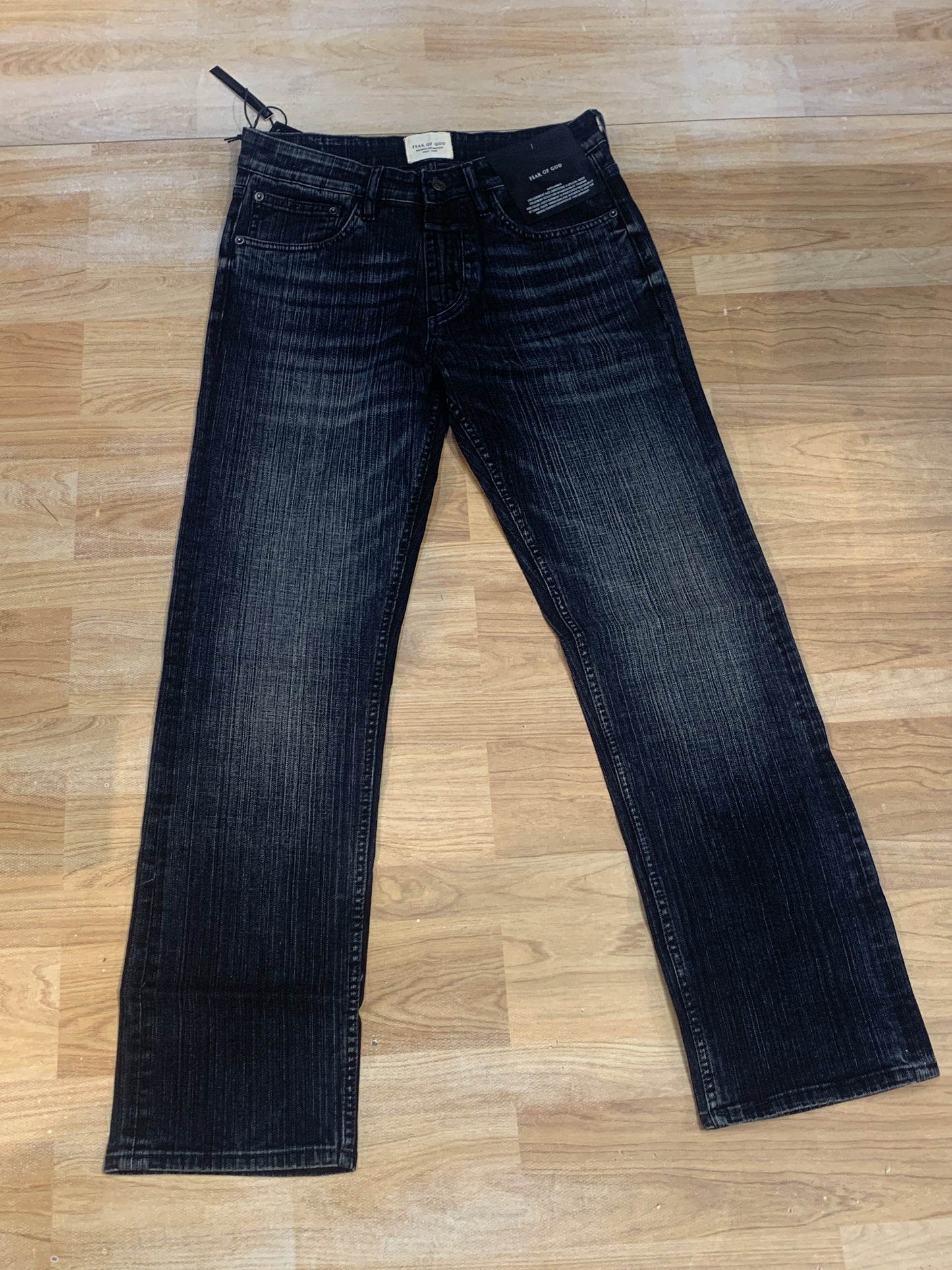 AEF Jeans Grey Colour Straight Fit 81V