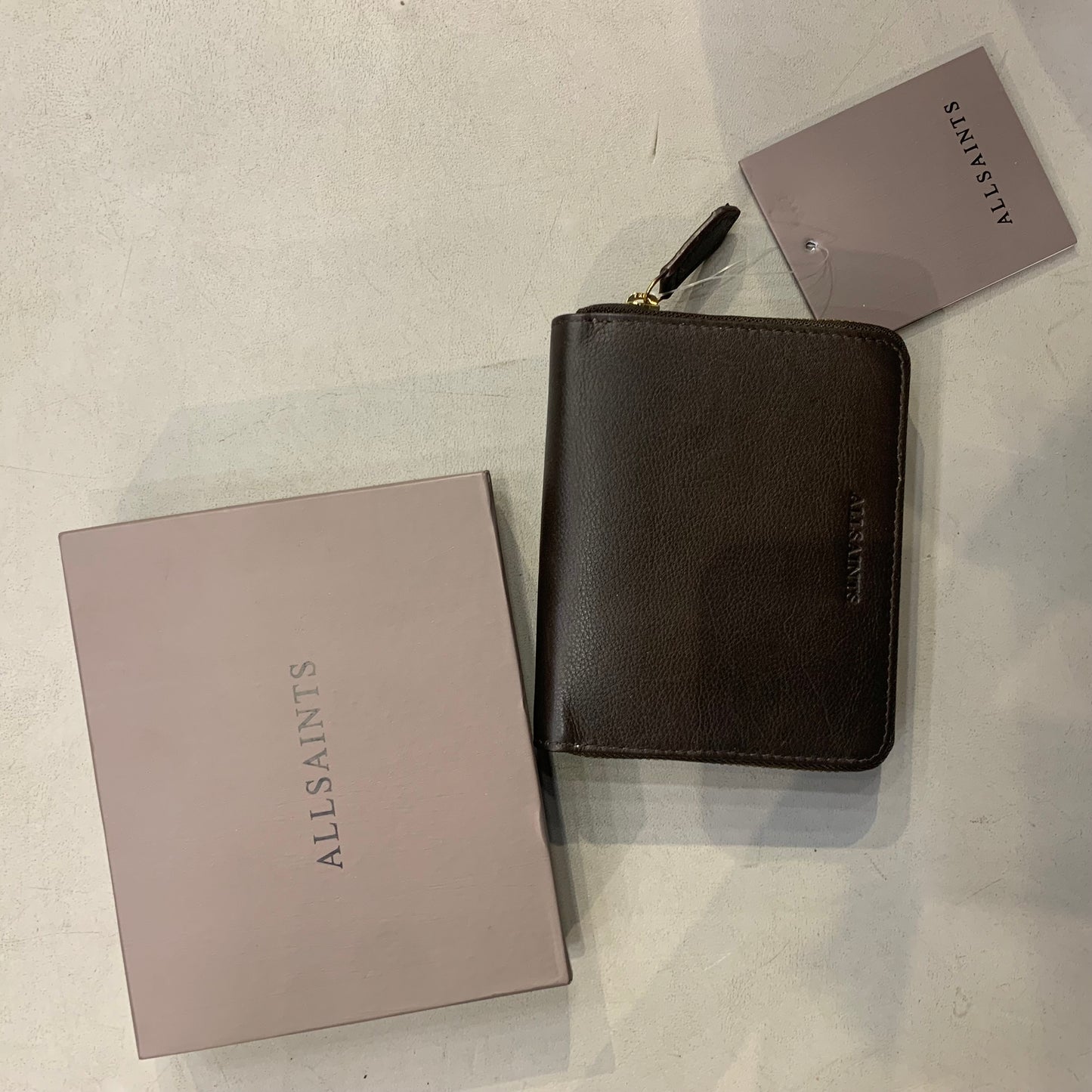 LLA ALL SYL Genuine leather Premium Quality Unisex Zipper Wallet 989724