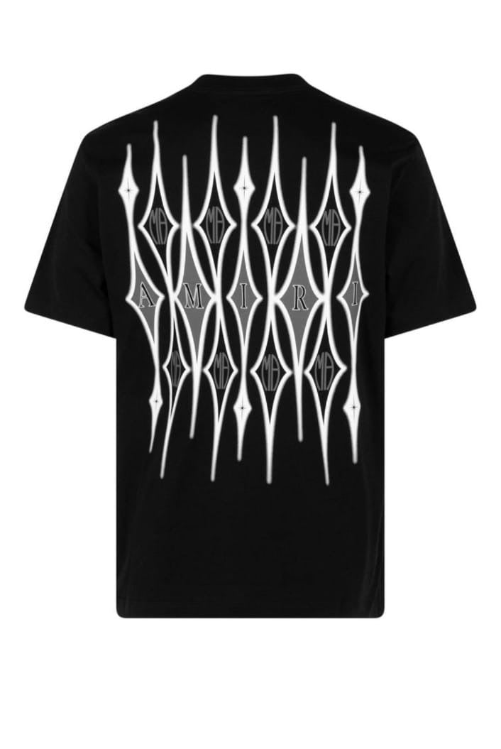 IMA Black Colour With Back Print Premium Quality Drop Shoulder Tshirt 95225