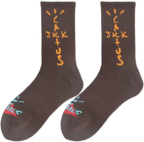 Cactus Jack Brown Imported Quality Ankle Socks 989028
