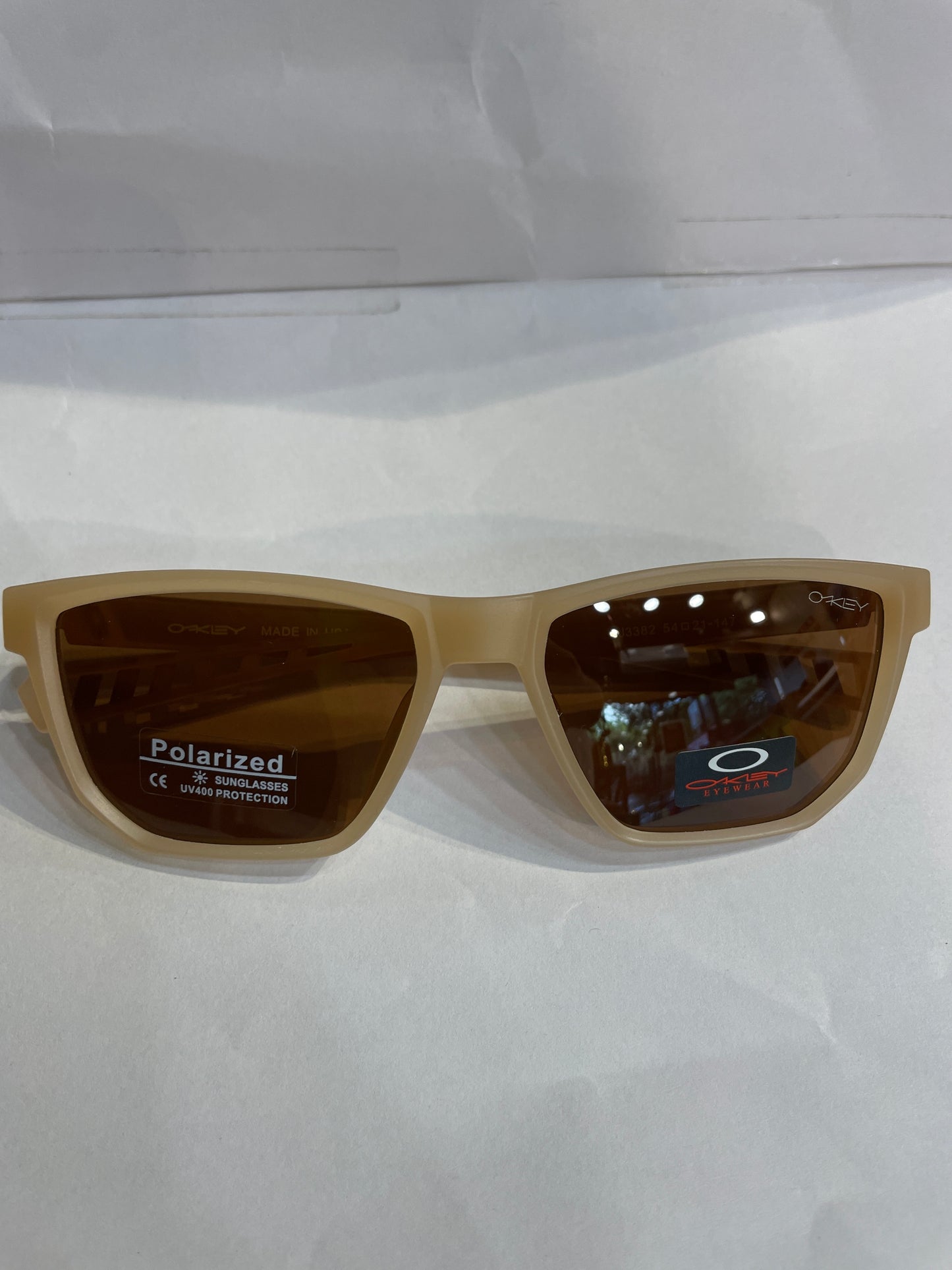 KAO Trancy Brown Frame Brown Shade Sunglass ZJ3382 54 21 147