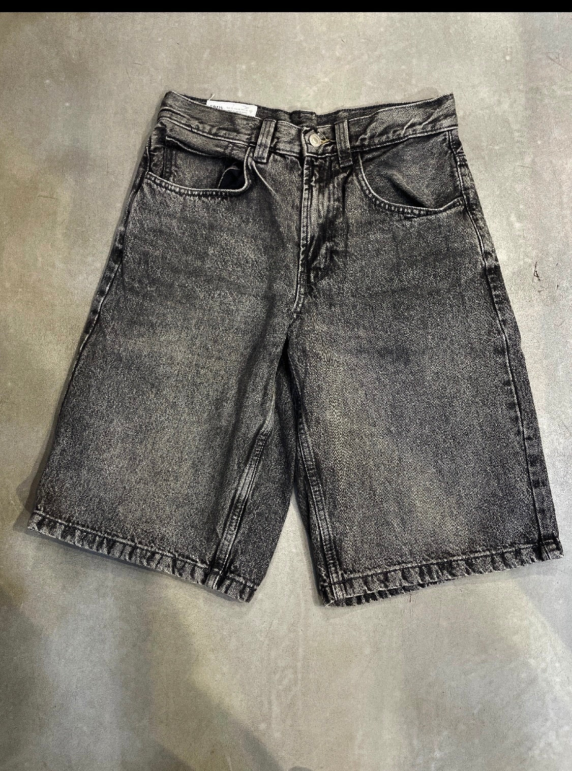 RAZ Faded Dark Grey Colour Premium Quality Men’s Denim Shorts 990815
