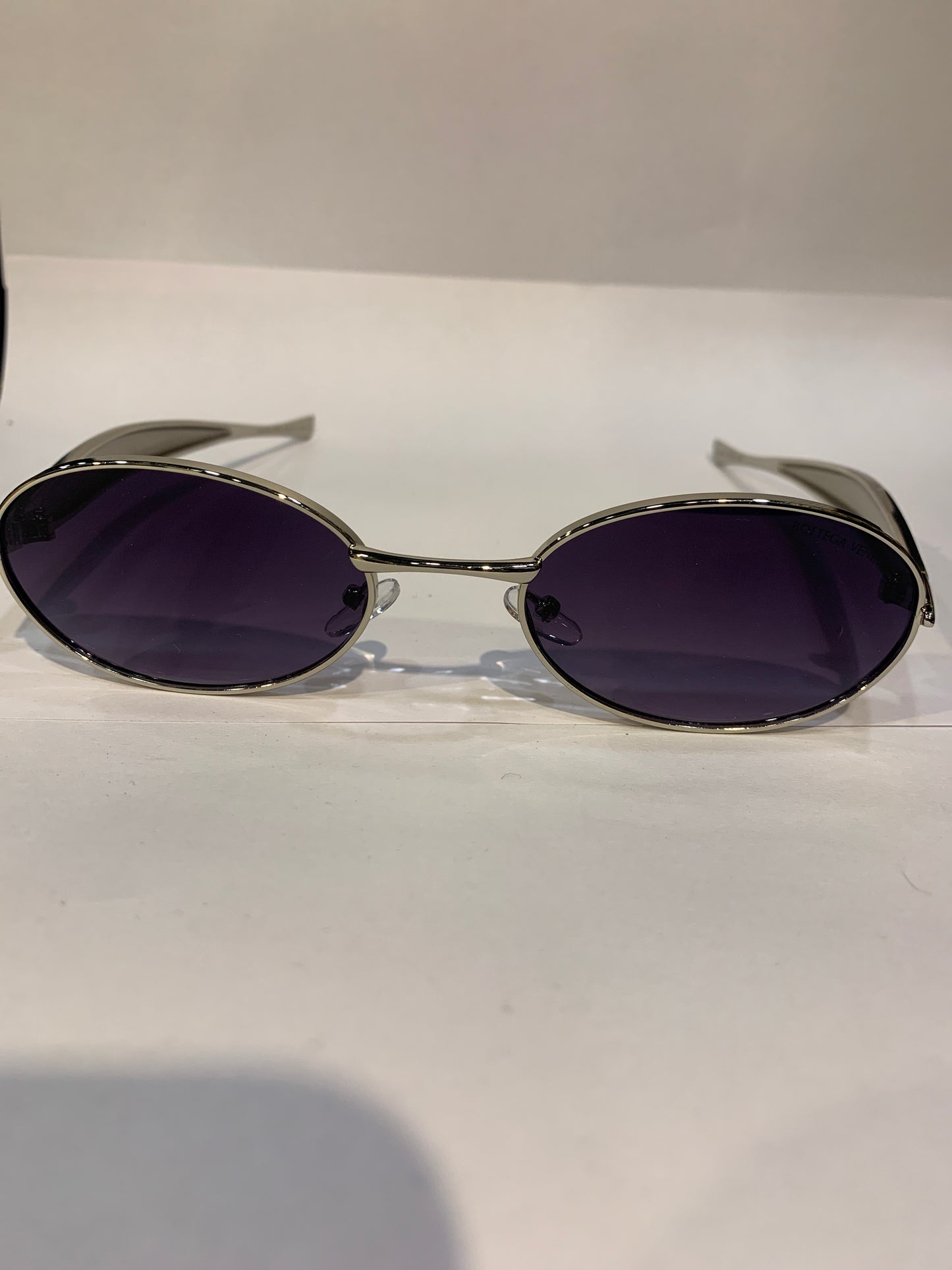 TOB Silver Frame Black Shade Unisex Sunglasses DY108 55 21 136
