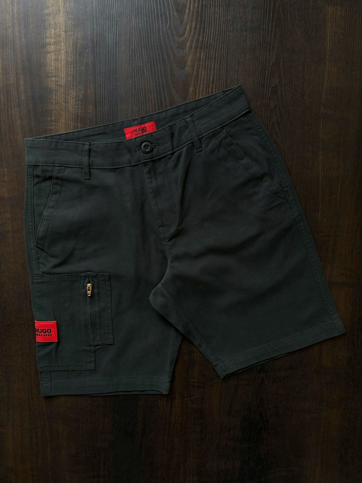 SOB GUH Olive Green Colour Premium Quality Cotton Shorts 95220