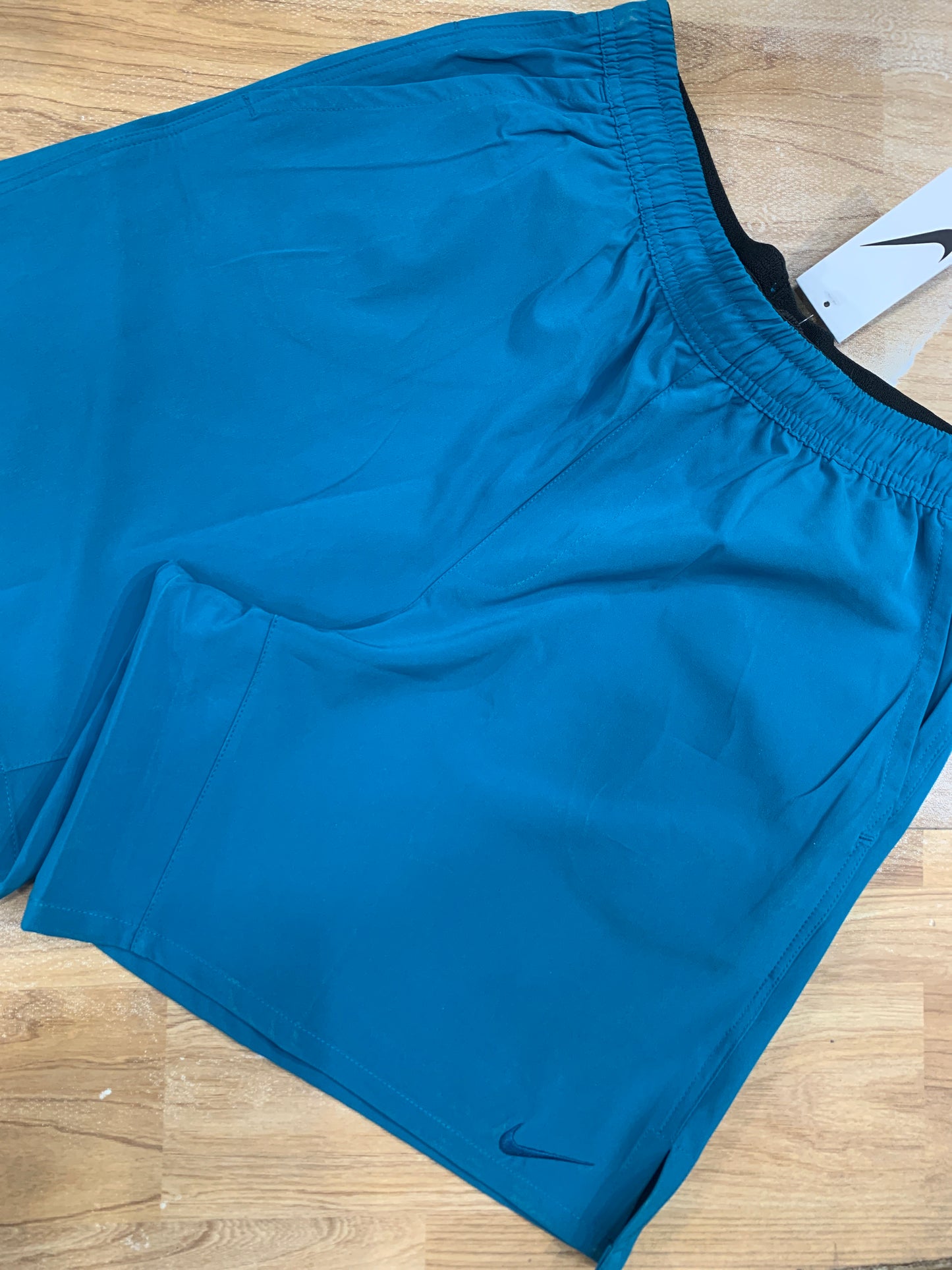 Blue Colour NK KIN NS Lycra Shorts regular Fit 988654