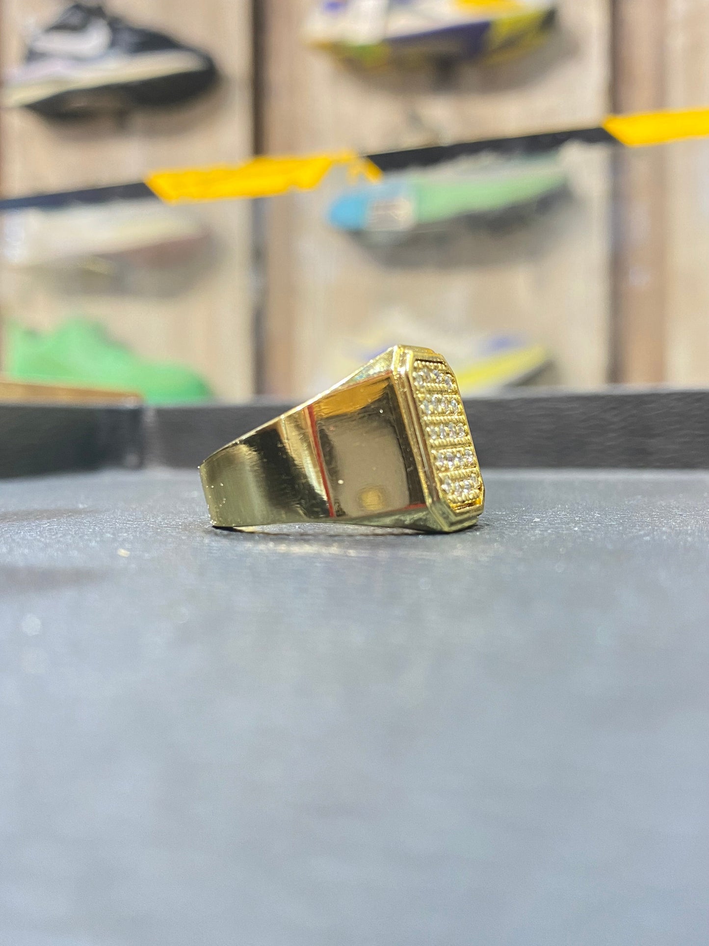 Gold Diamond Ring 987309