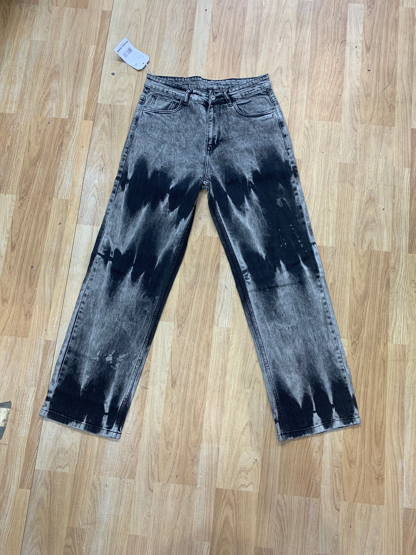 PHYSIX Grey Colour Black Shade Jeans Straight Fit H9072