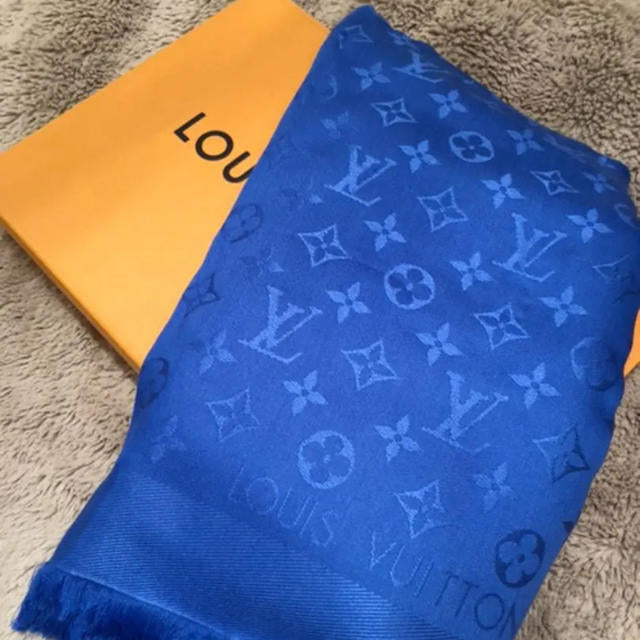 Uol Unisex Monogram Dark Blue Stole 989697