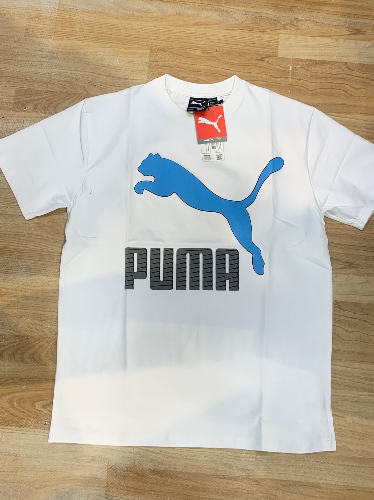 MUP PUM White Colour Sky Print Regular Fit Unisex T Shirt H90023