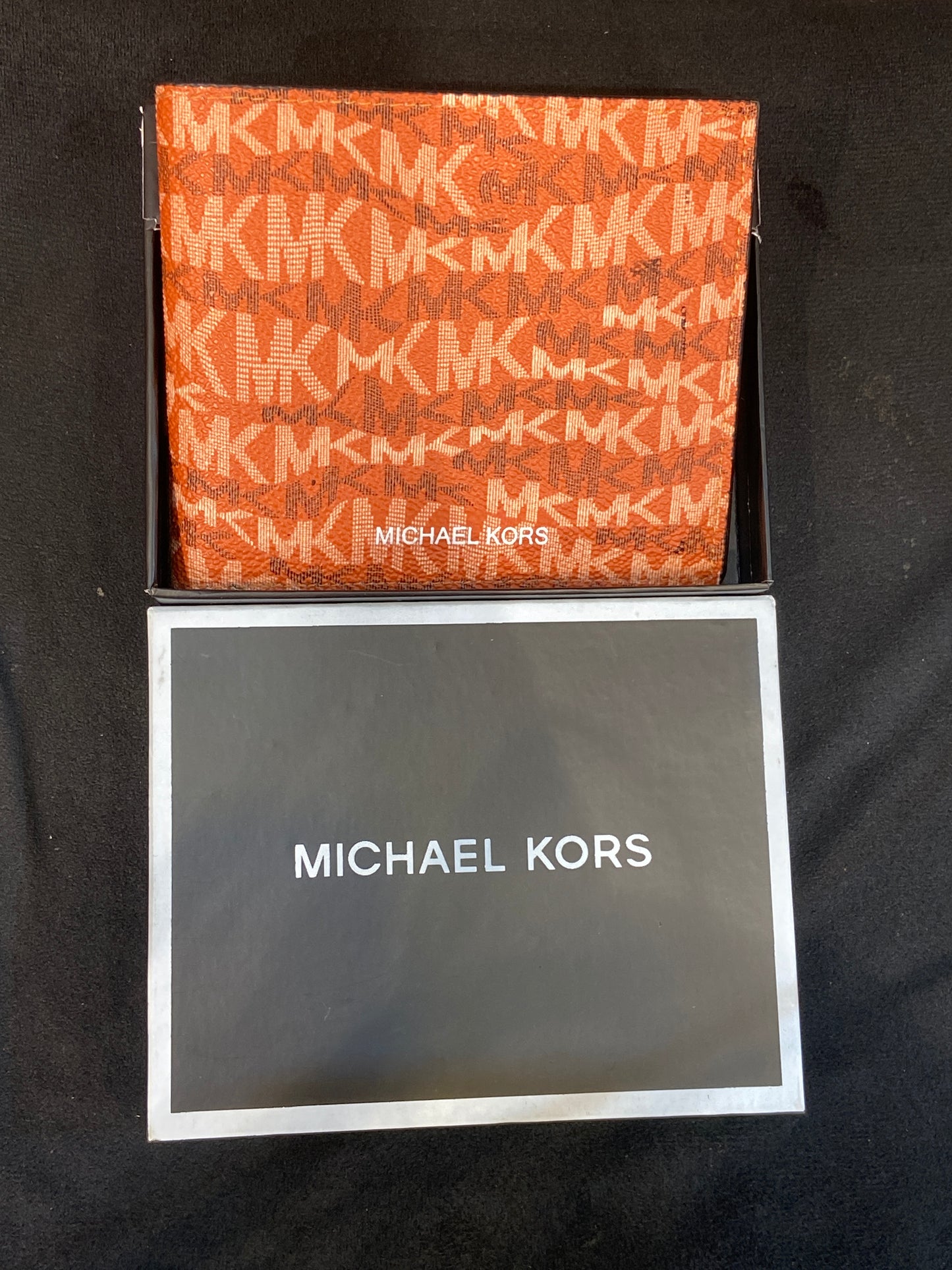 CIM KM Rust Colour With KM Print Genuine Leather Men’s Wallet 988606