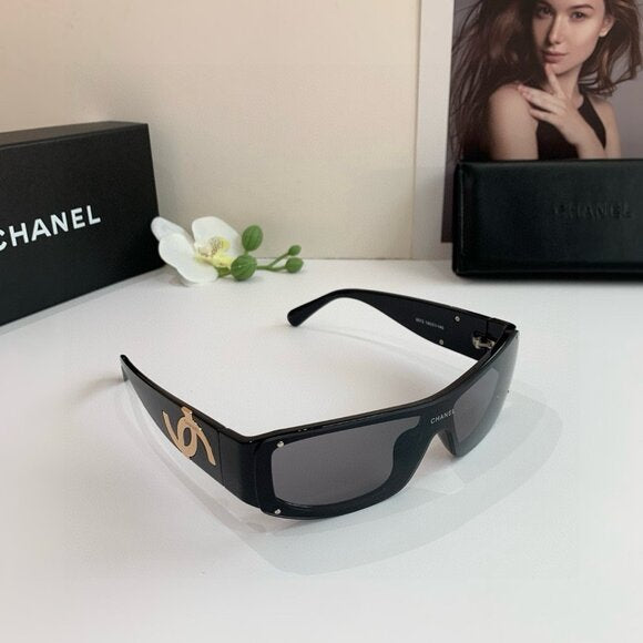 Ahc Cha Black Frame Black Shade Unisex Sungless Sun042