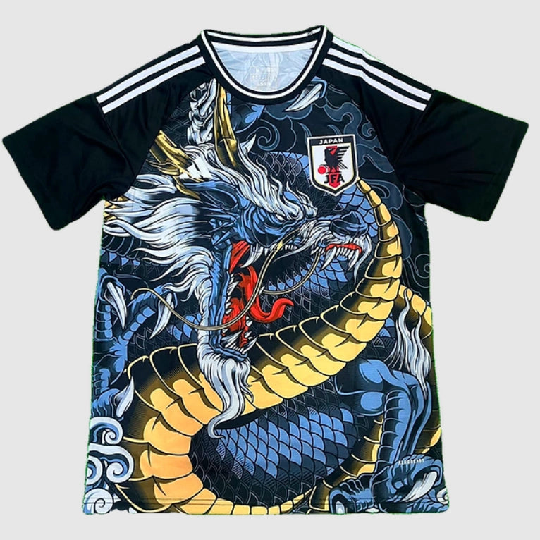 Ida Adi JFA Japan Black Snake Shenlog Soccer Jersey Dragon Ball Print P95985