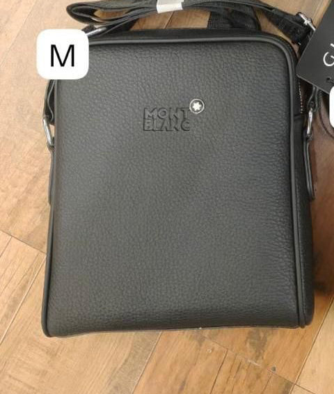 Nom Black Heavy premium Quality Unisex Side Sling Bag M6622-2