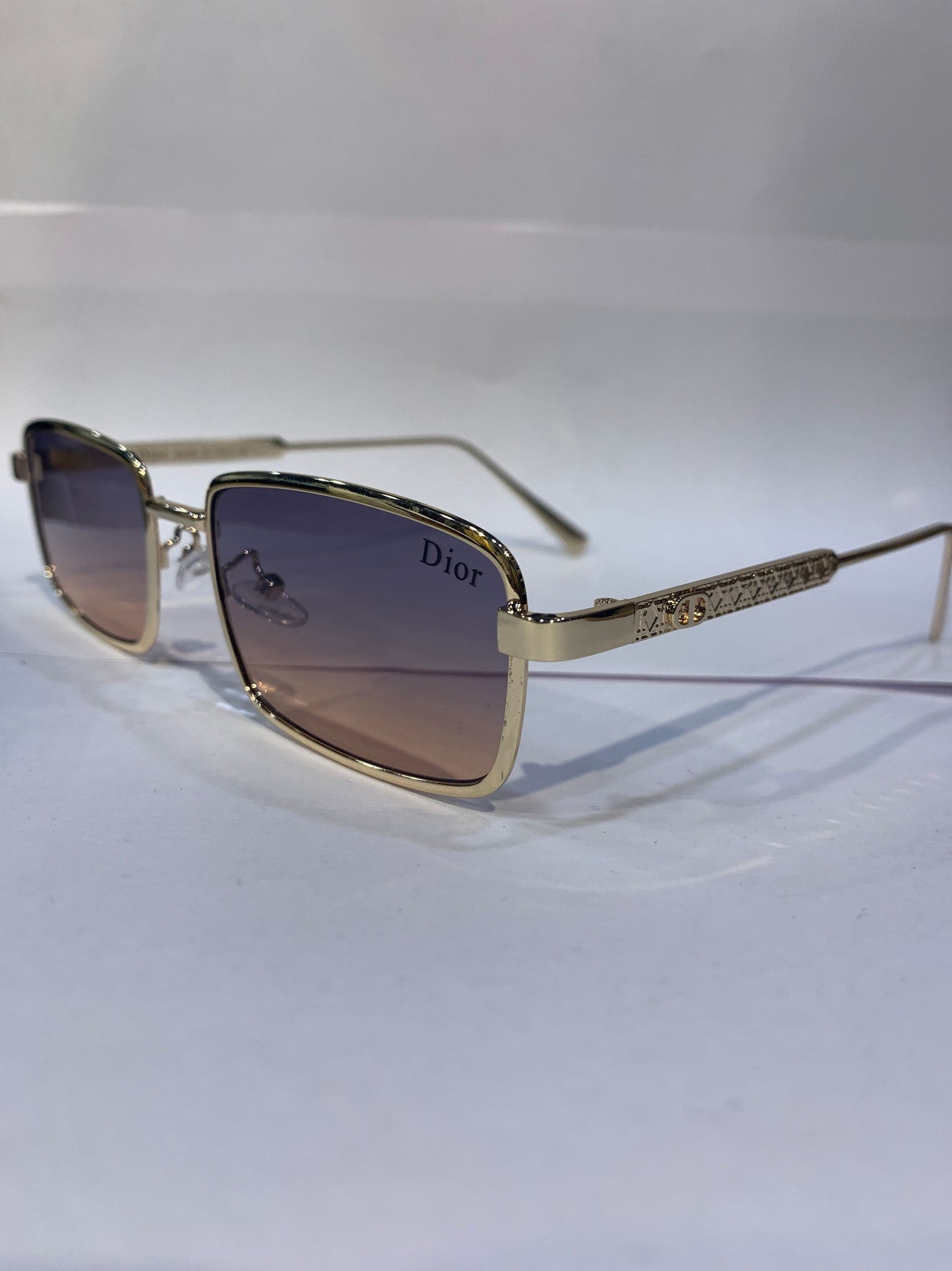 OID Golden Frame Multi Trancy Shade Unisex Sunglasses DY131 56 16 144
