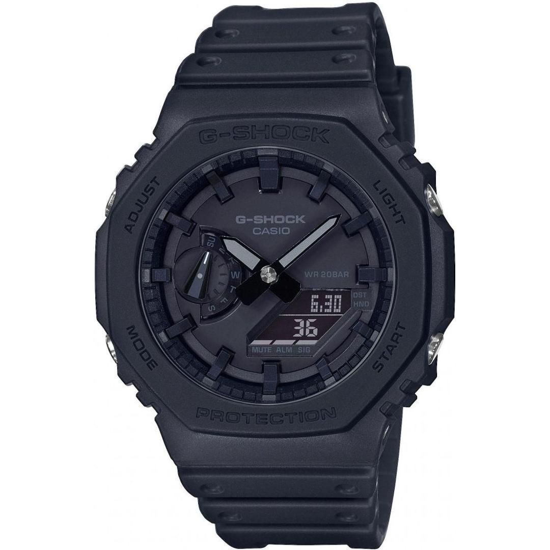 Hsg Black Silicone Strap Black Black Dial Water resistant Sports Men Watch 988930