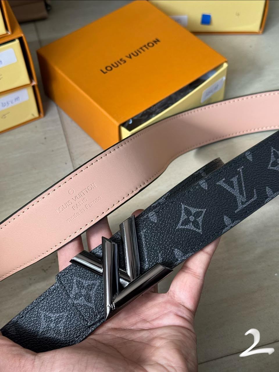 UOL LOU Black Buckle Black Strap Premium Quality Men’s Belt 991379