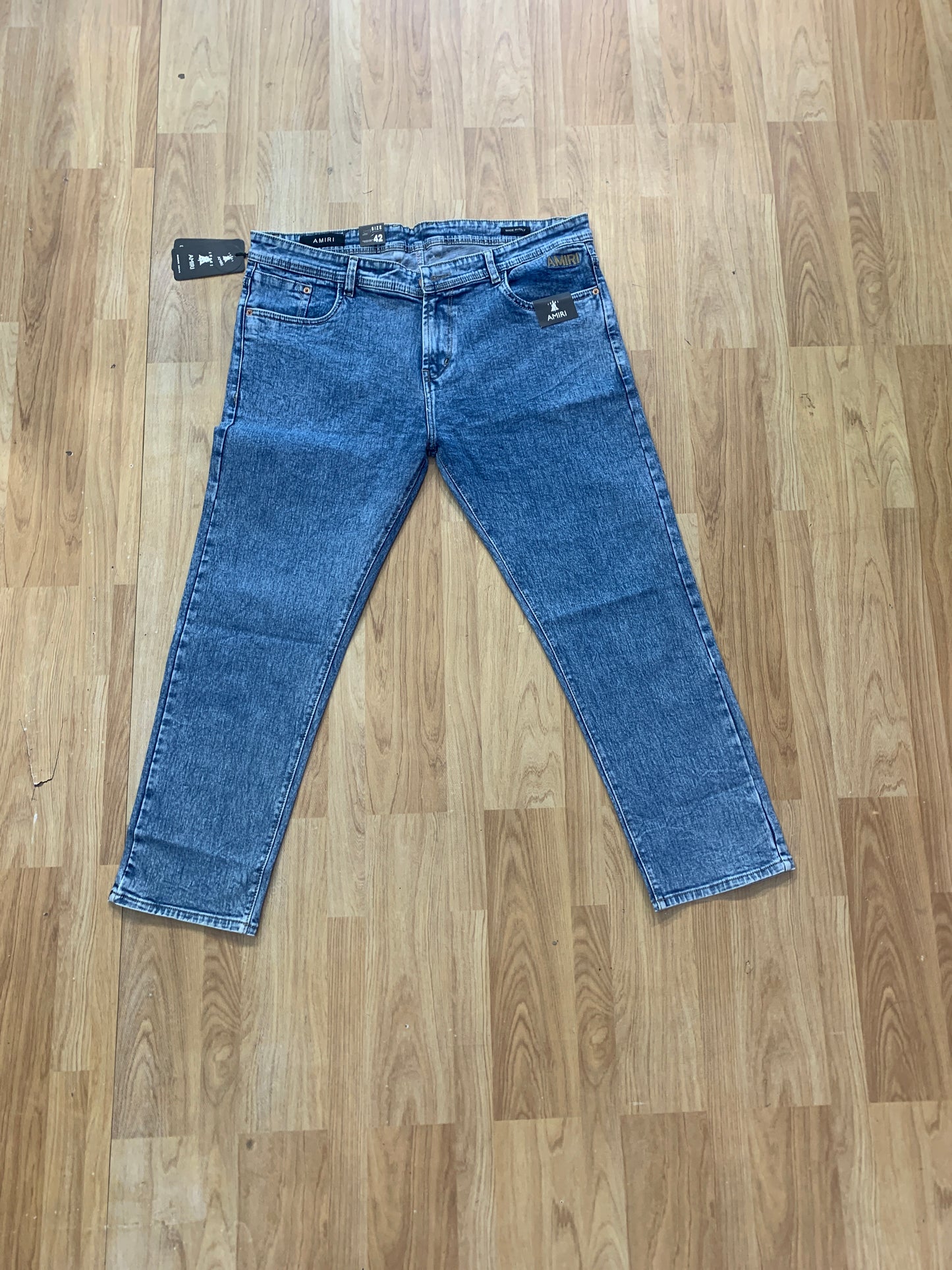 IMA Jeans Sky Blue Colour Regular Fit 8374