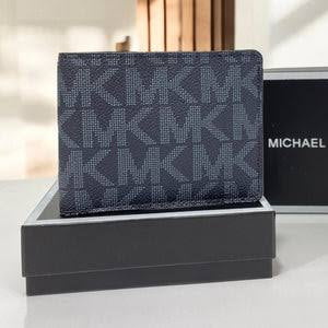 CIM KM Multy Colour With KM Print Genuine Leather Men’s Wallet 988604