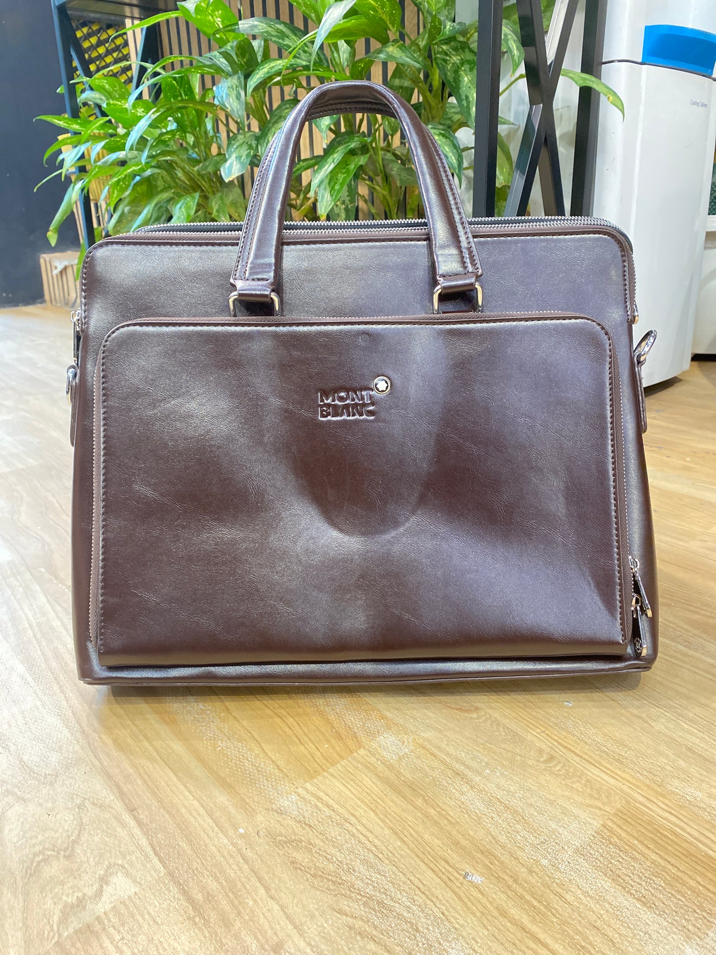 NOM MON With Multiple Zipper Laptop Bag 1088