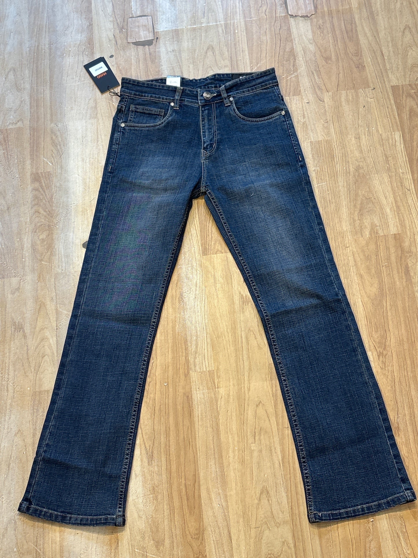 Hug Guh Dark Blue Colour Bootcut Premium Quality Jeans C-255