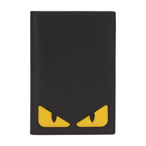 NEF Black Colour Yellow Eye Book Shape Imported Men’s Wallet 990172