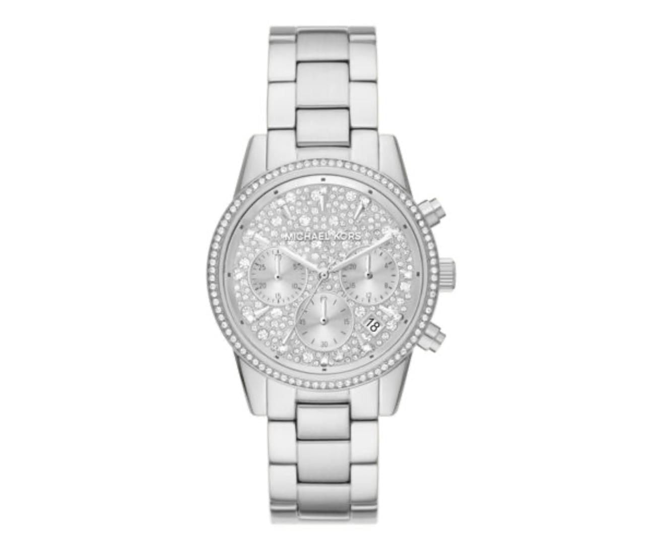 Cim Silver Chain Diamond Dial Ladies Watch 901757