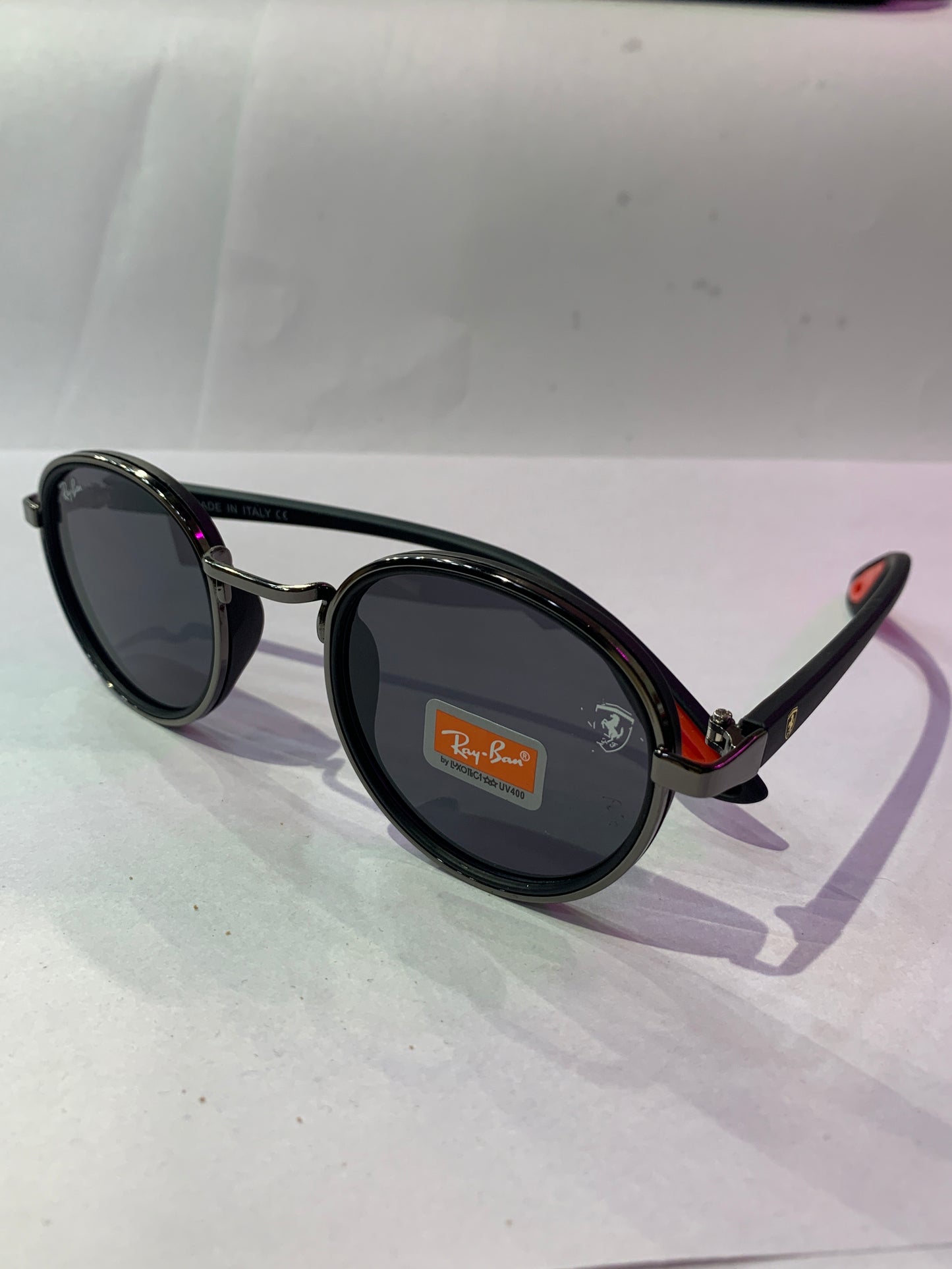 Rb Ray Yar Black Frame Black Shade Unisex Sunglass RB7285 56 18 138