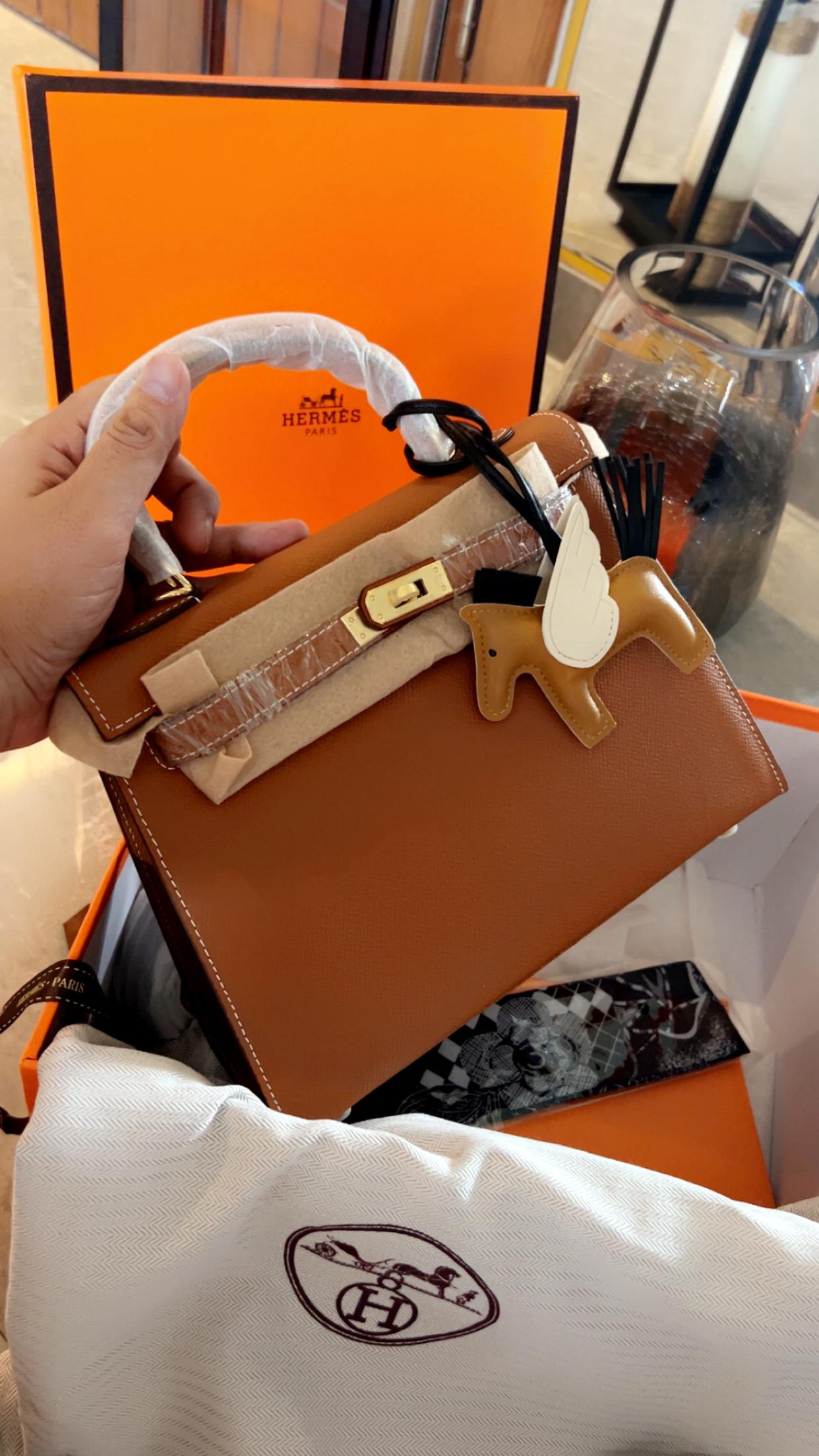 REH Brown Colour With premium Quality Ladies Hand Bag C021