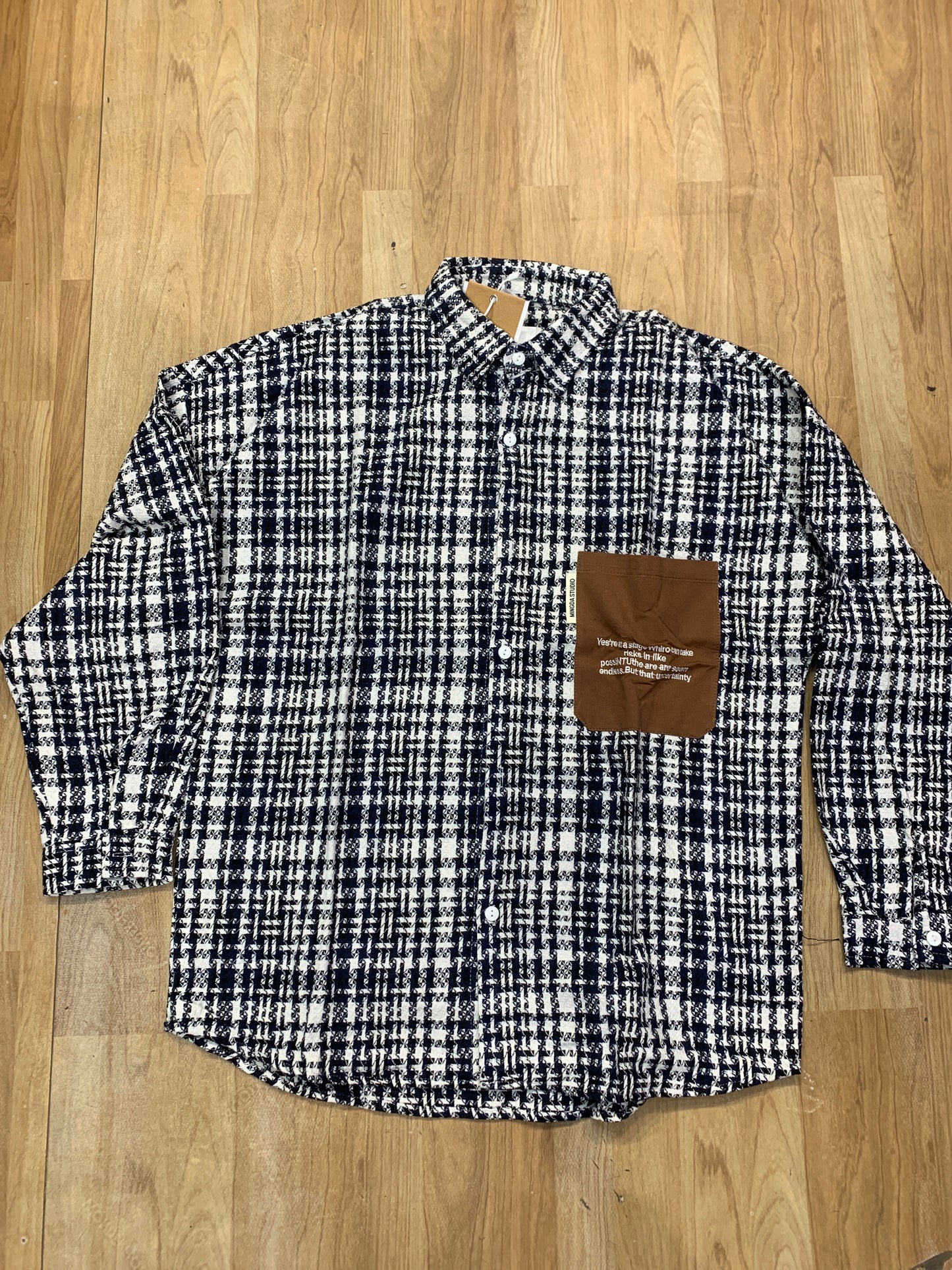 Important Shecket White Blue 2399