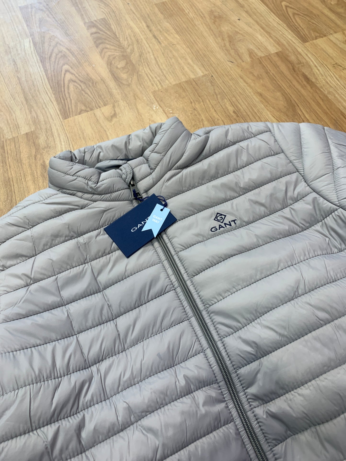 NAG Light Grey Colour Lightweight Imported Quality Puffer Jackets 80829