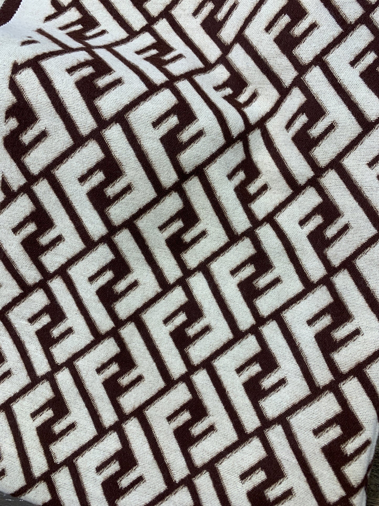 NEF Brown Colour Unsex stole 90942