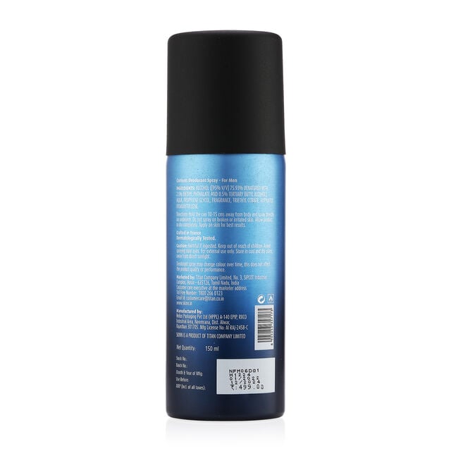 SKINN By Titan Escapade Mediterranean Grove DeoDorant Spray Pour Homme 150ml