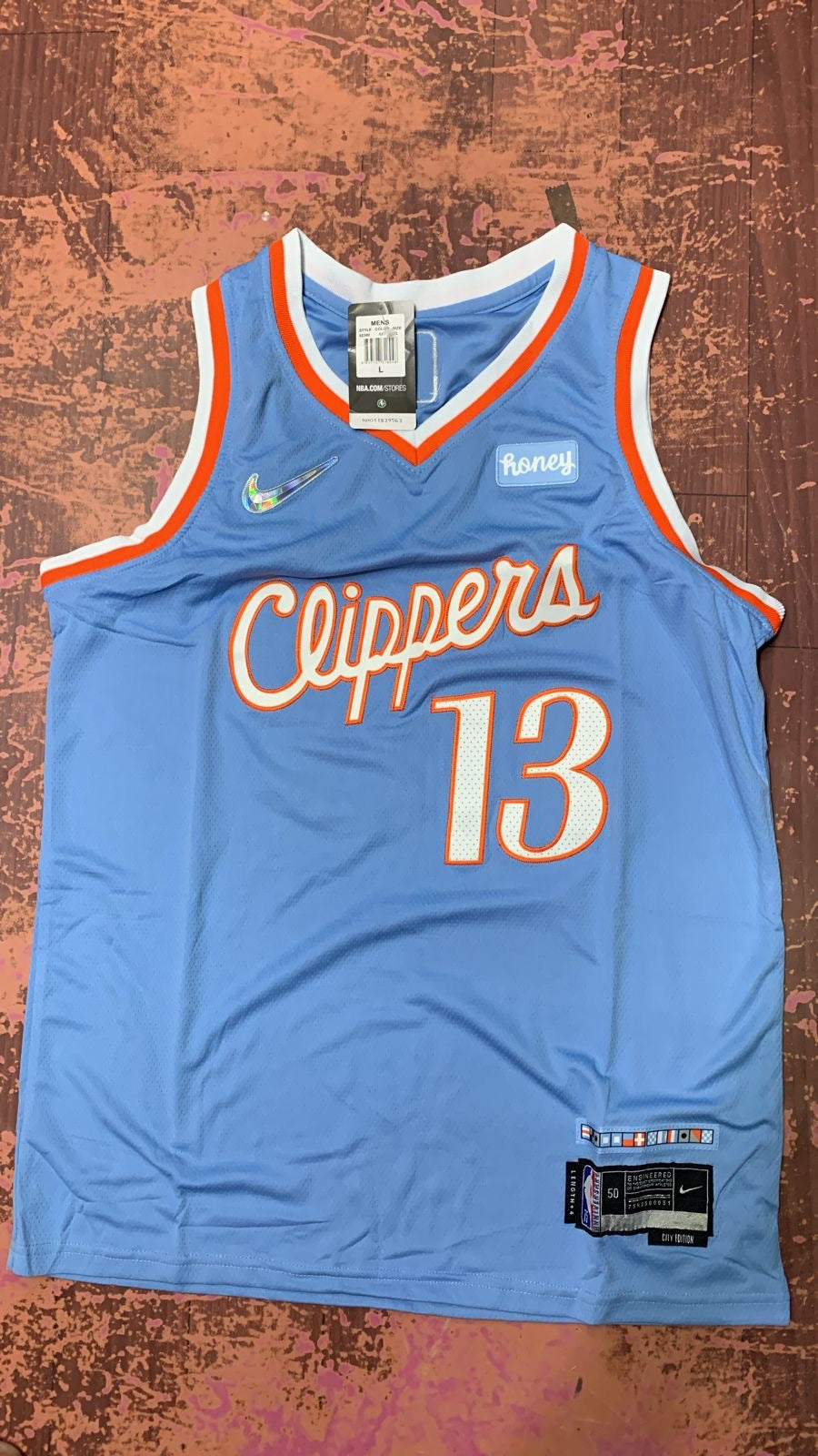 Clipper White Colour Embroidery Design Basketball Jersey 28014