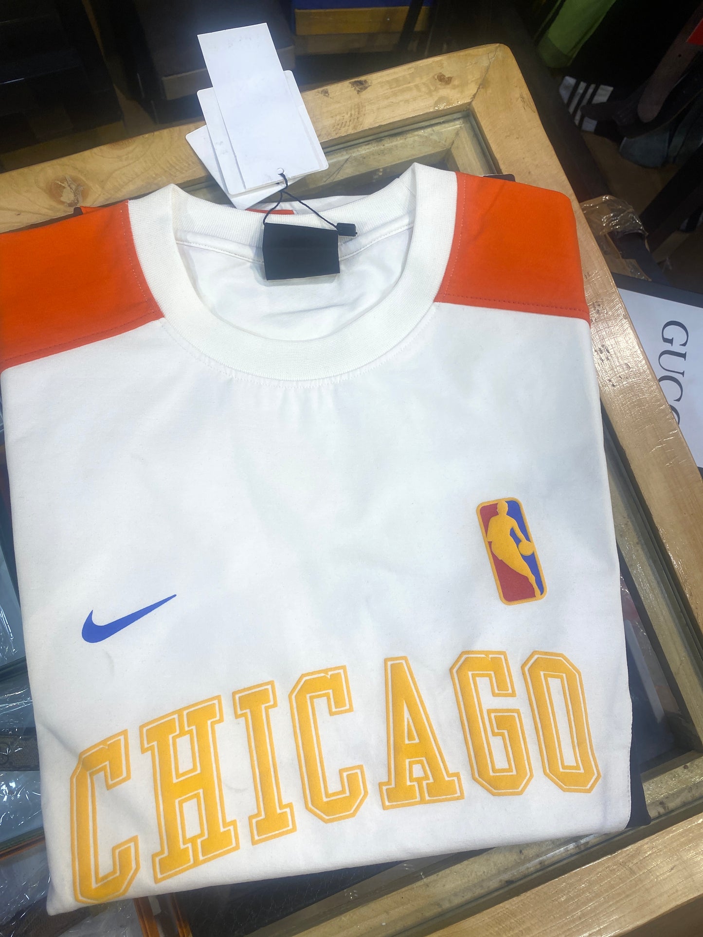 White KIN T-shirt Chicago Print h912