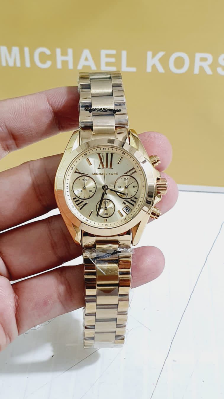 CIM Golden Chain Gold Dial Ladies Watch 400689