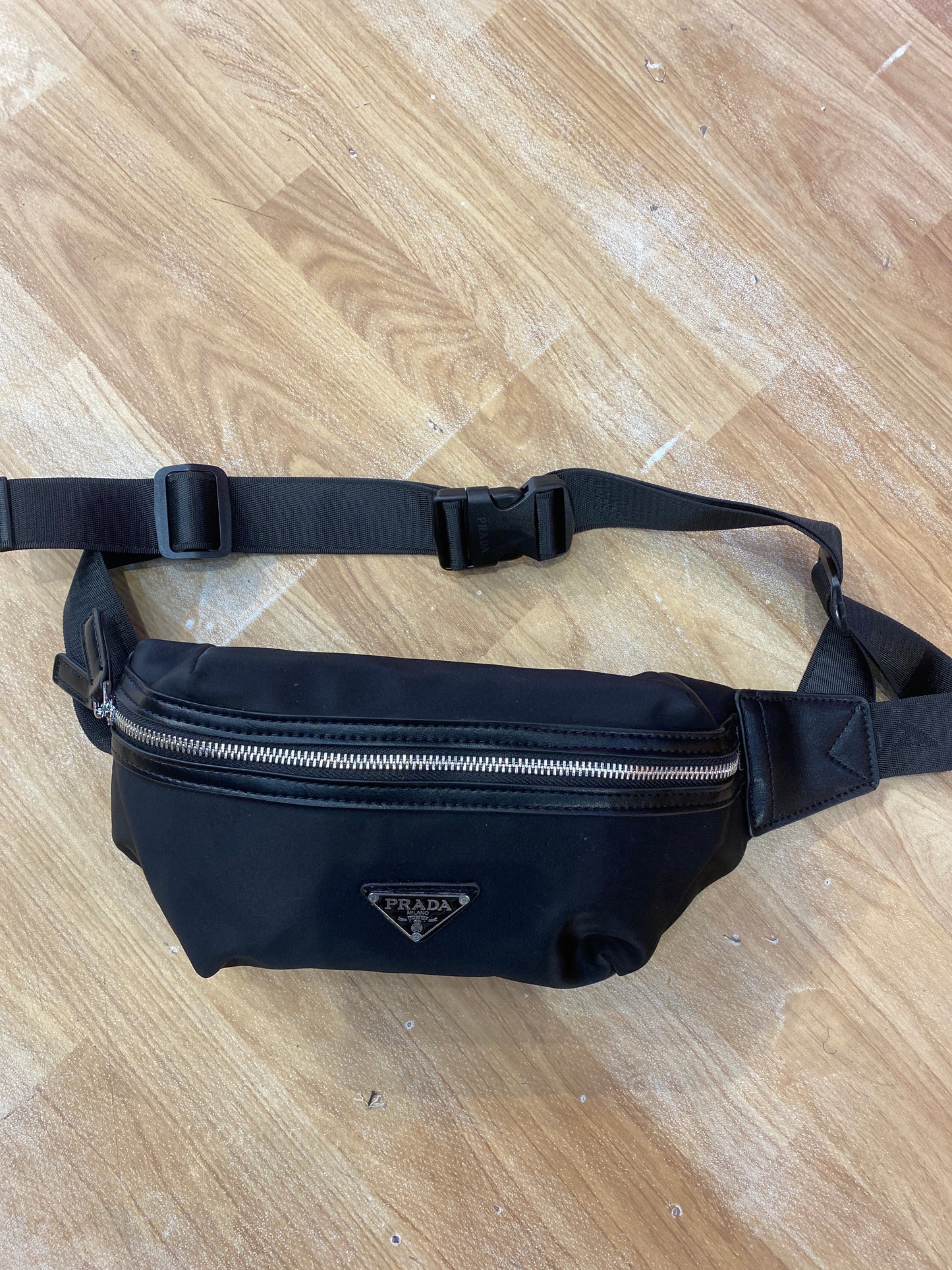 ARP PRA Beige Black Colour Unisex Chest Fanny Bag 988833