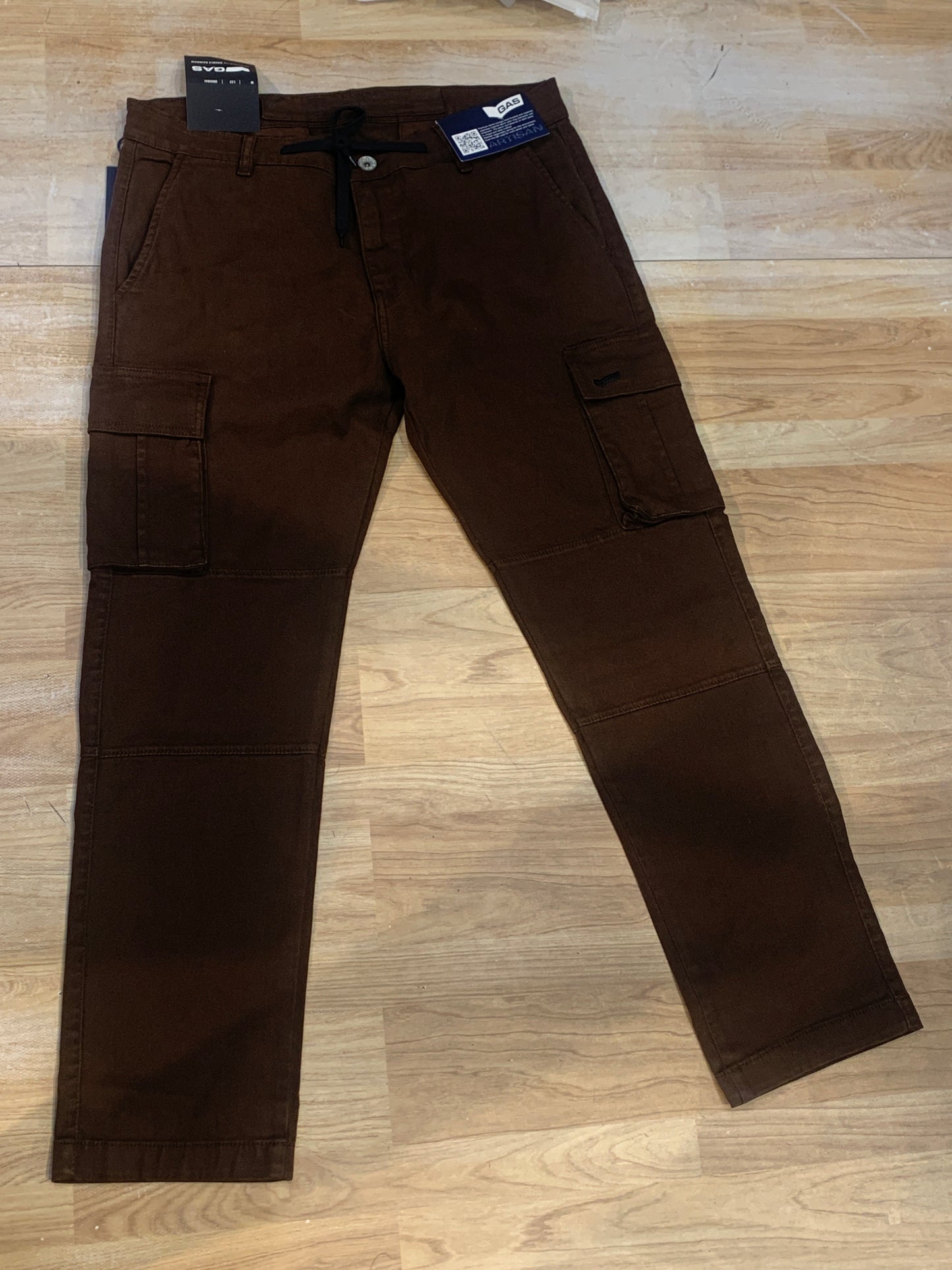 SAG Cargo Coffee Brown Four Pocket Regular Fit 713V