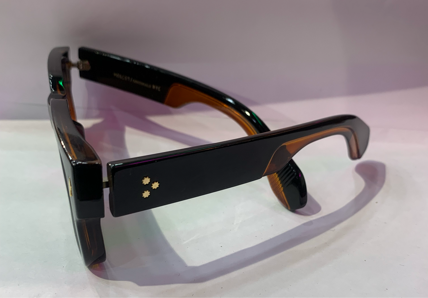 SOM Glossy Brown Frame Brown Shade Unisex Sunglasses ZS98098 52 16-143