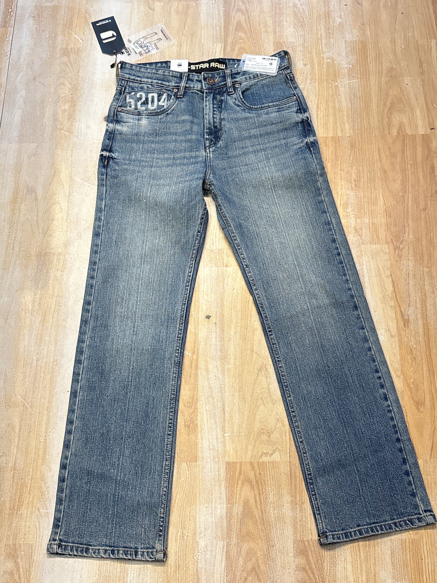 G Star Blue Green Shade Straight Fit Jeans 8907686149769