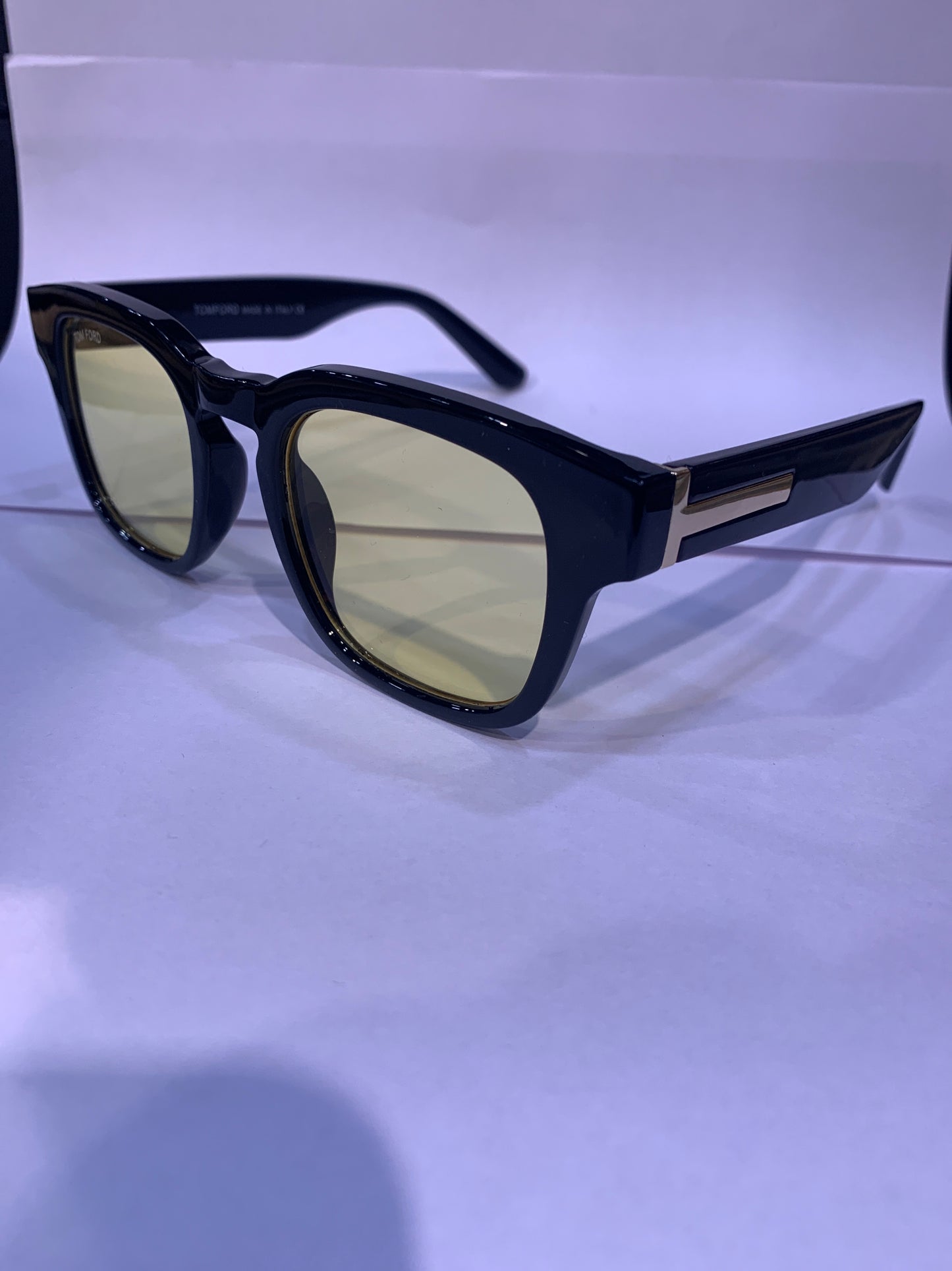 MOT Black Frame Yellow Shade Unisex Sunglasses 2099 50 26 149