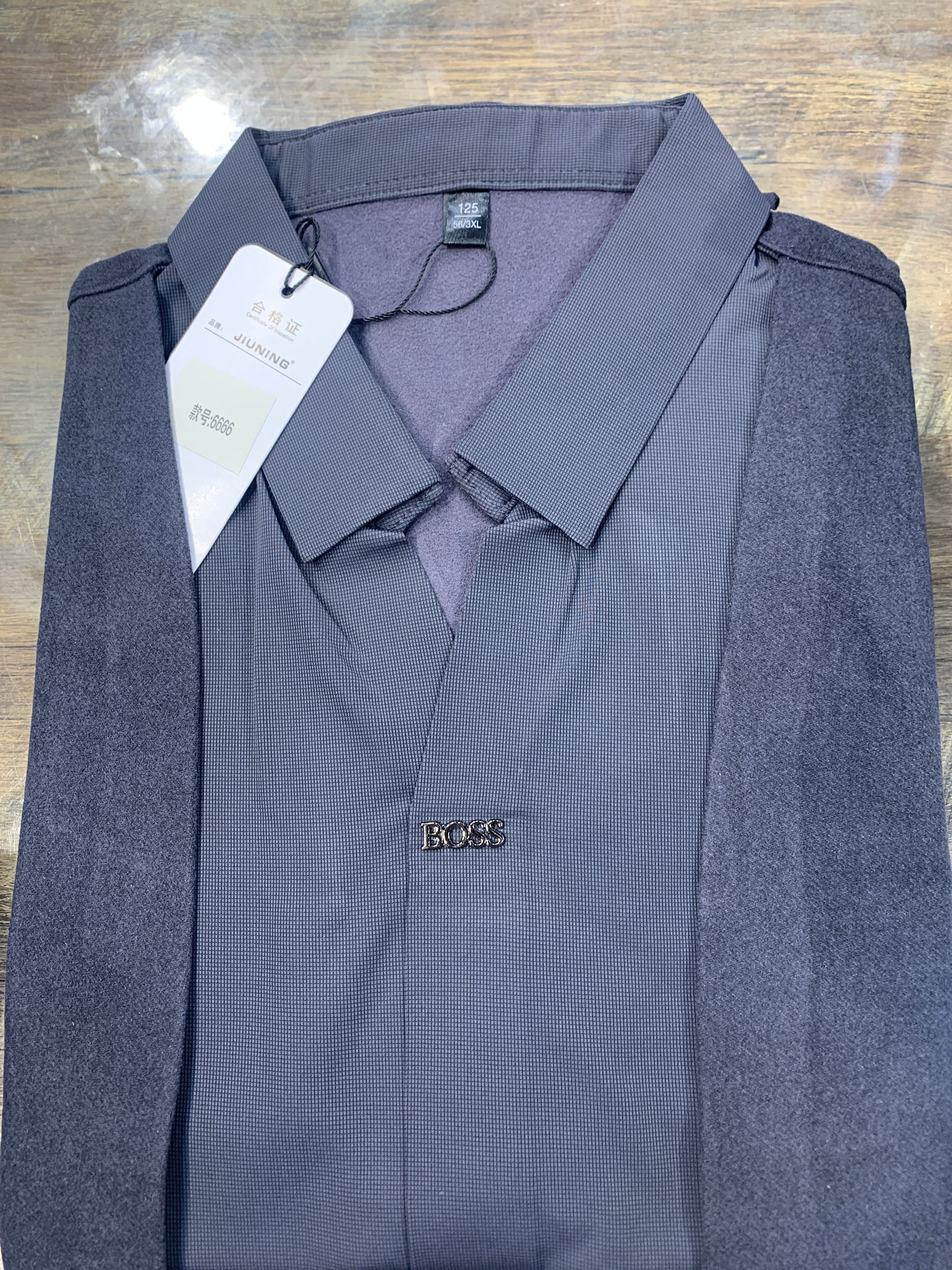 SOB Shrug Grey Colour With Attaché Grey shirt H6668