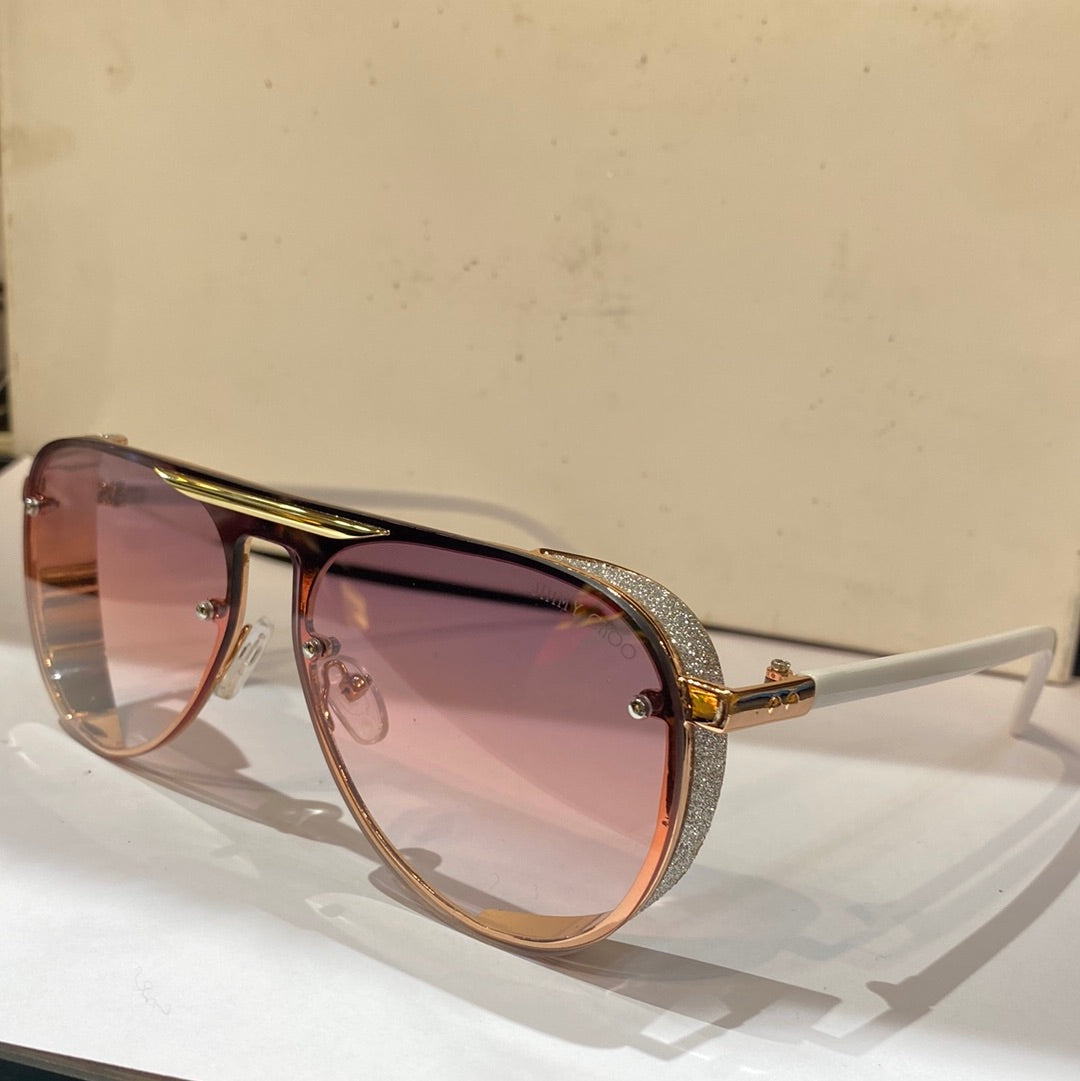 Mij copper Frame Pink Shade Unisex Sunglasses