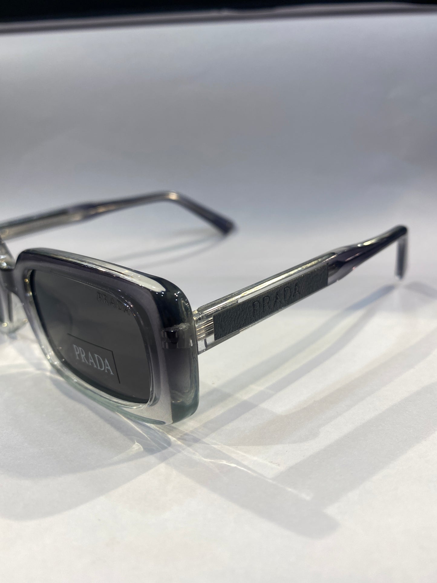 ARP Smoke Dark Grey Frame Black Shade Unisex Branded Sunglasses 7738 51 20 147