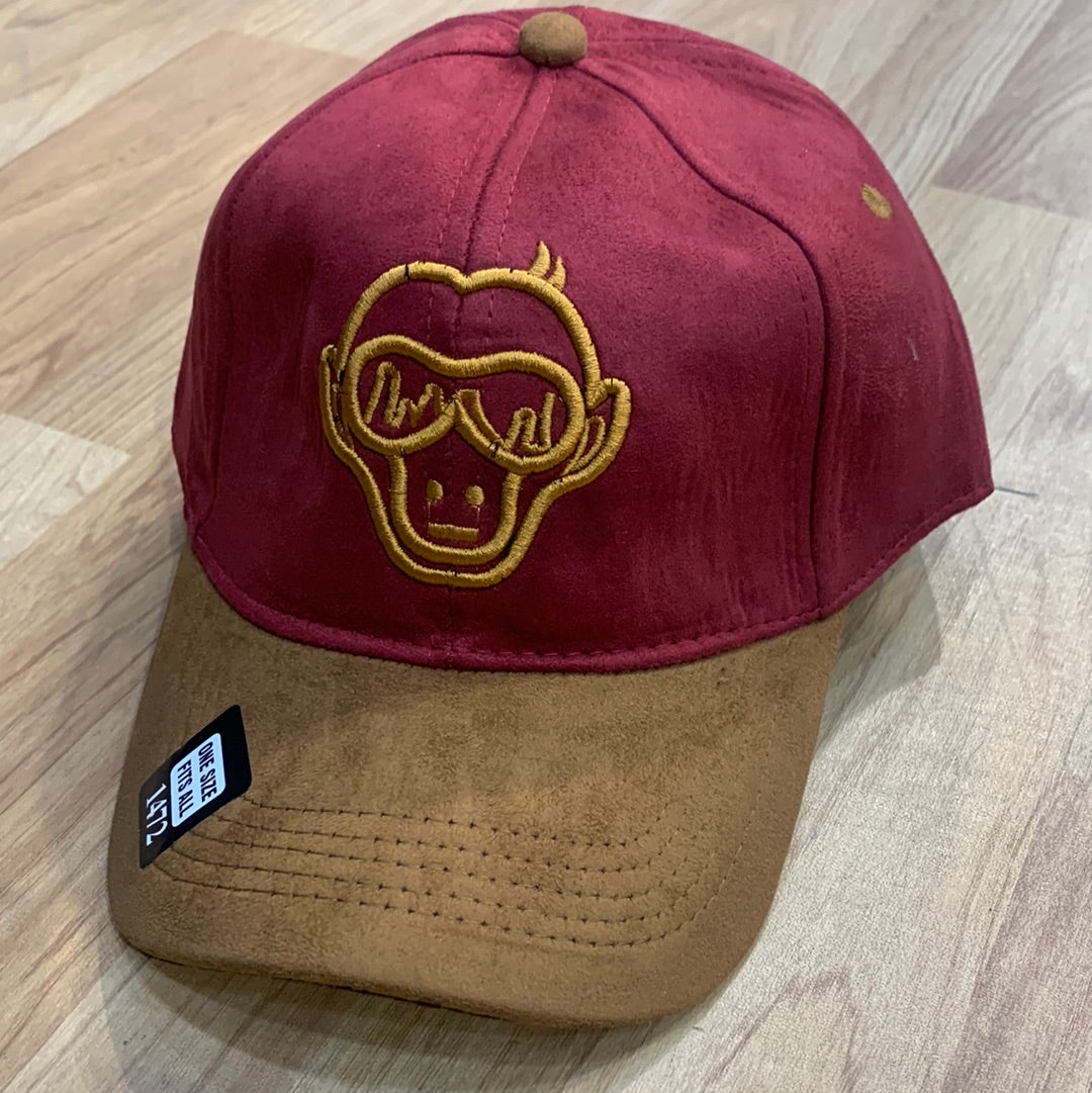 Urban Monkey Red Brown Colour Rockstar Caps 9222