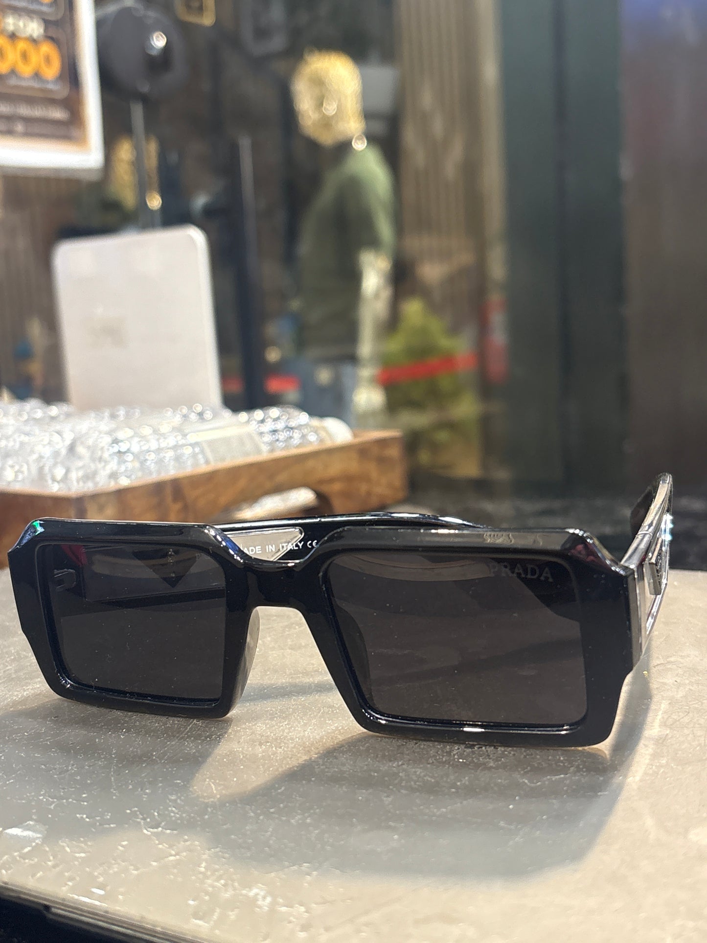 Arp Black Frame Black Shade Unisex Sunglass CA5001 52 21 143