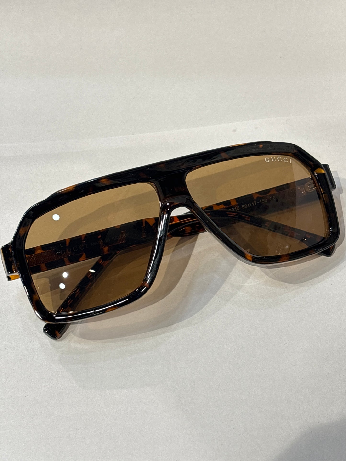 Cug Leopard Brown Frame Brown Shade Unisex Sungless TR280155817-150