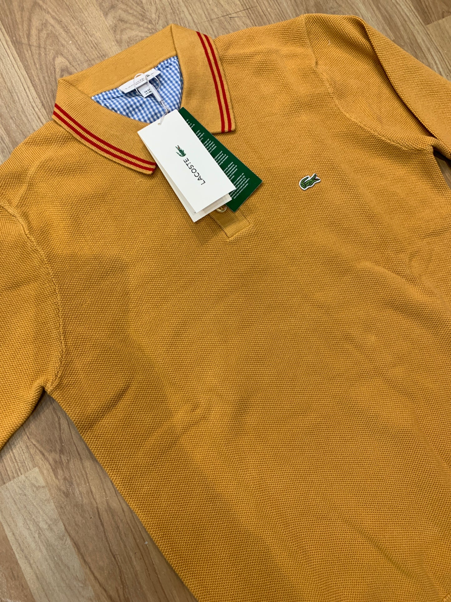 CAL Yellow Colour With Print Collar TShirt Full selves 80822
